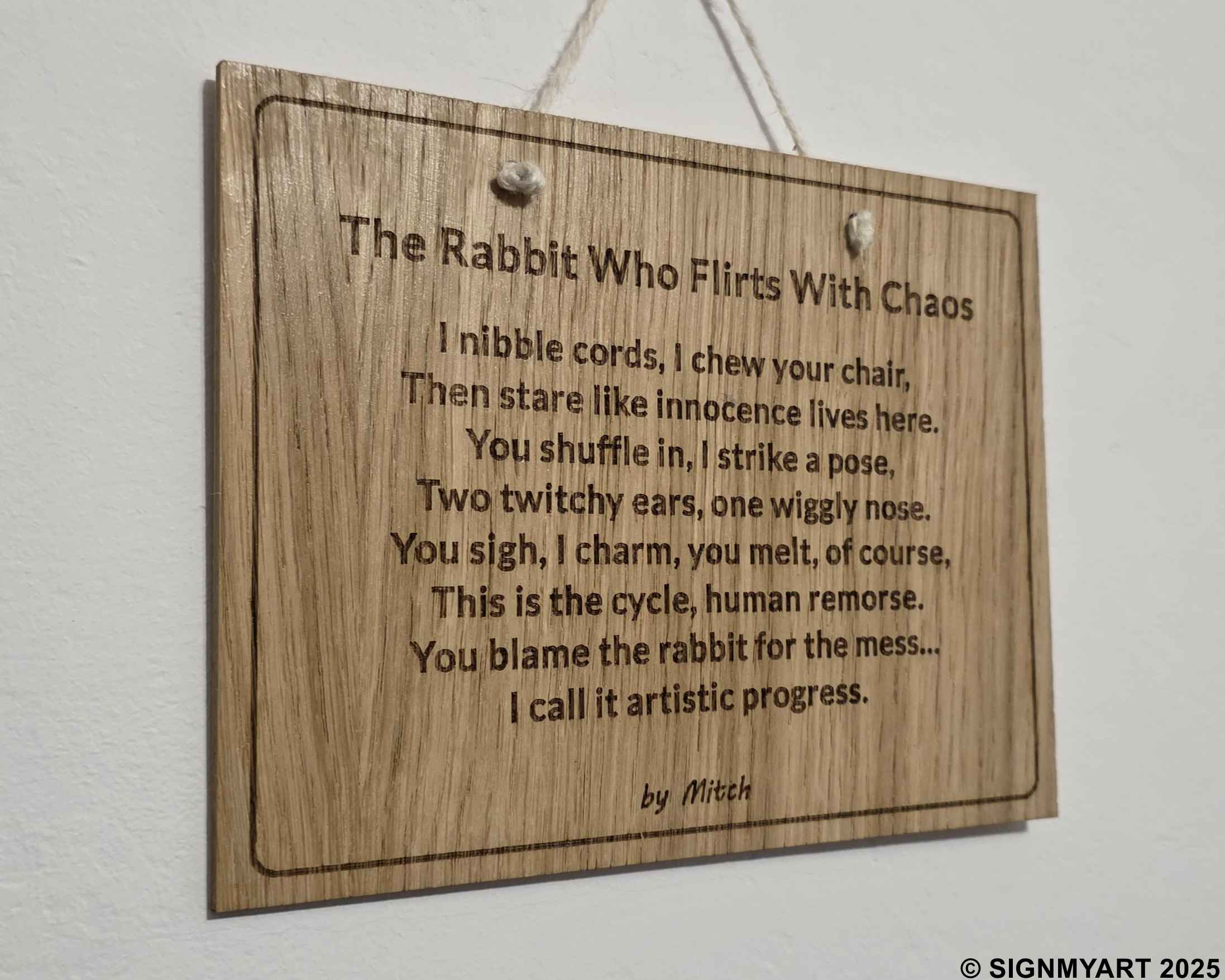 The Rabbit Who Flirts With Chaos