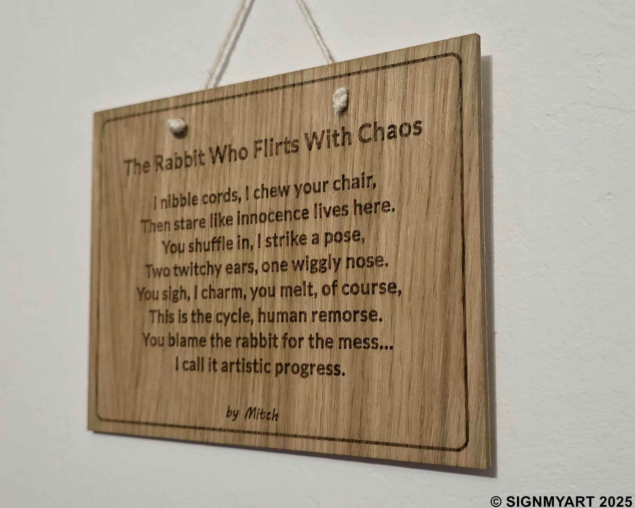 The Rabbit Who Flirts With Chaos