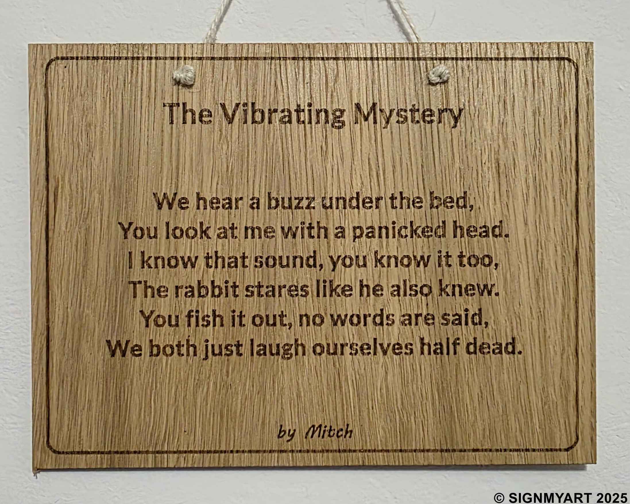The Vibrating Mystery