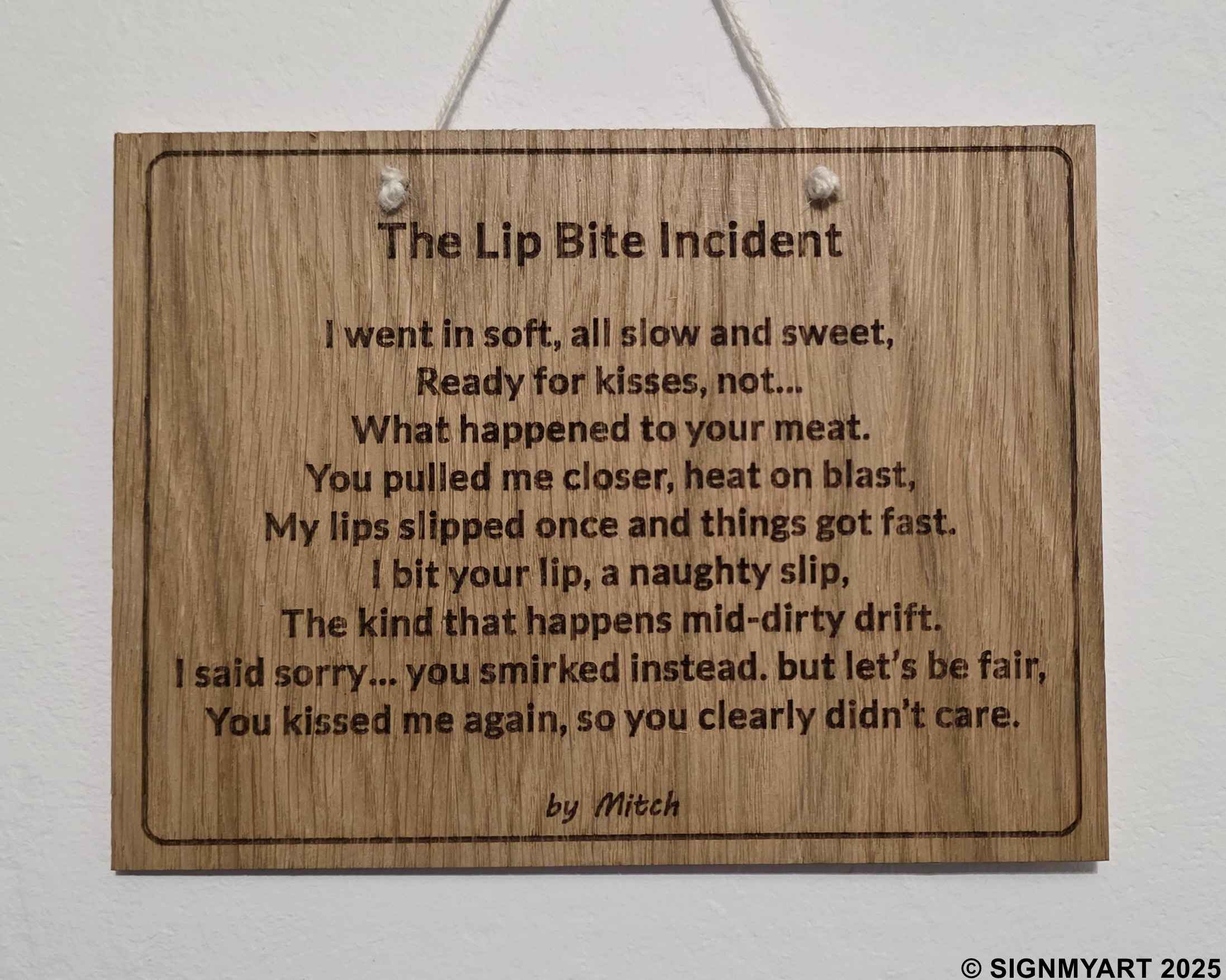 The Lip Bite Incident