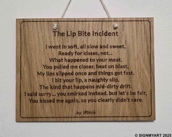 The Lip Bite Incident