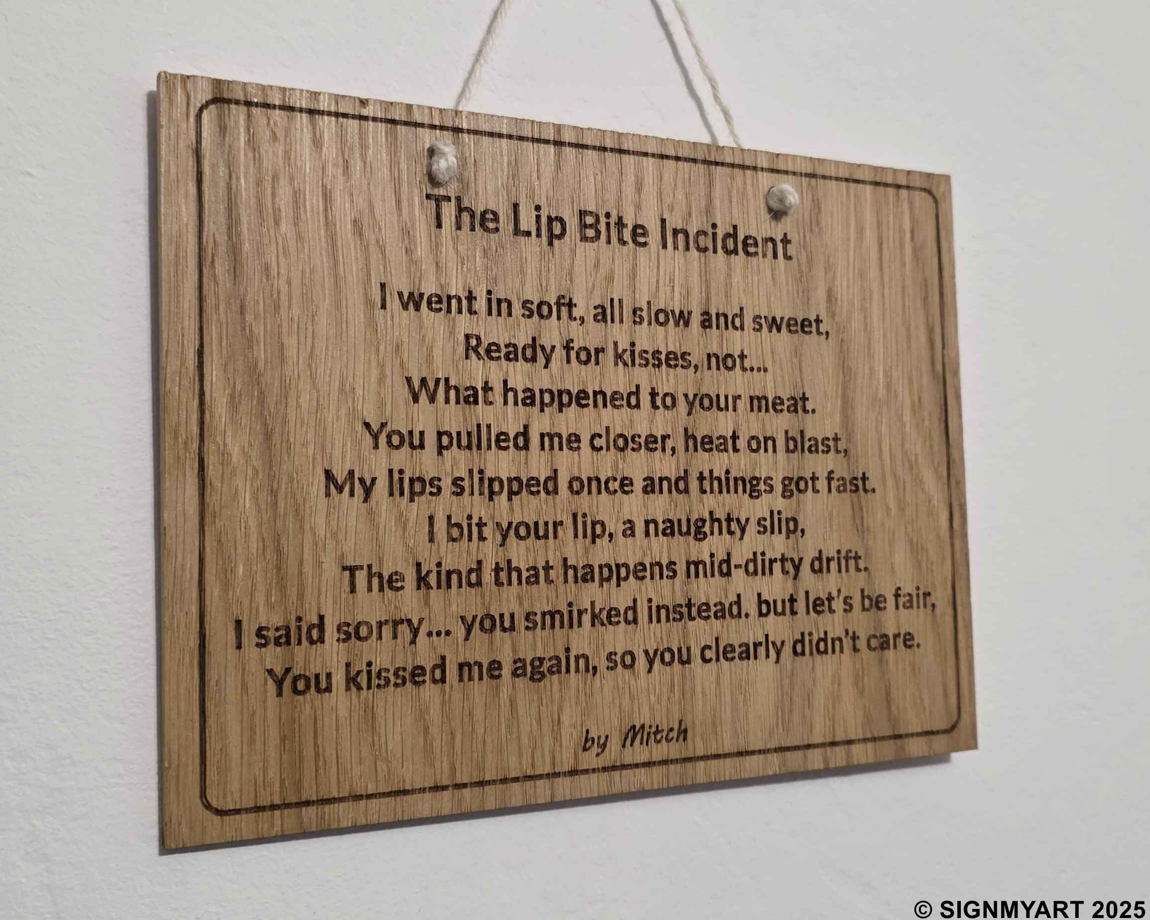 The Lip Bite Incident