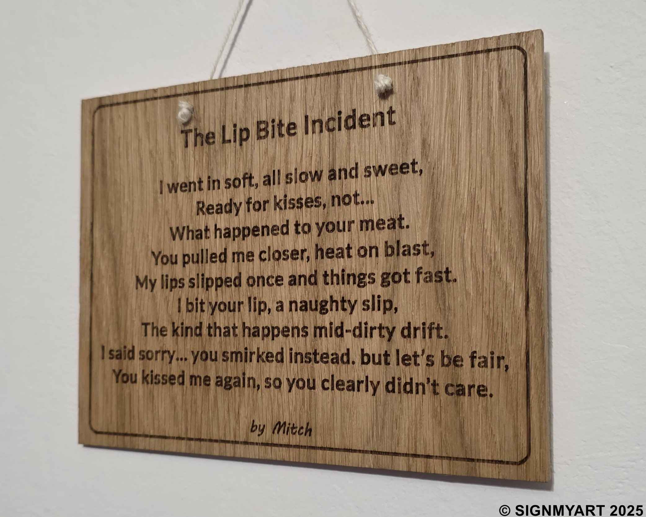 The Lip Bite Incident