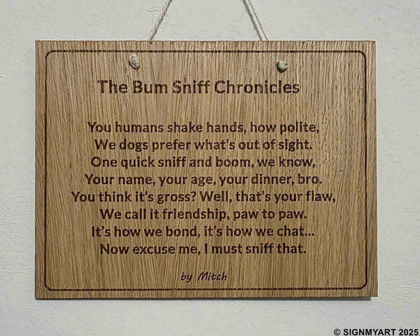 The Bum Sniff Chronicles