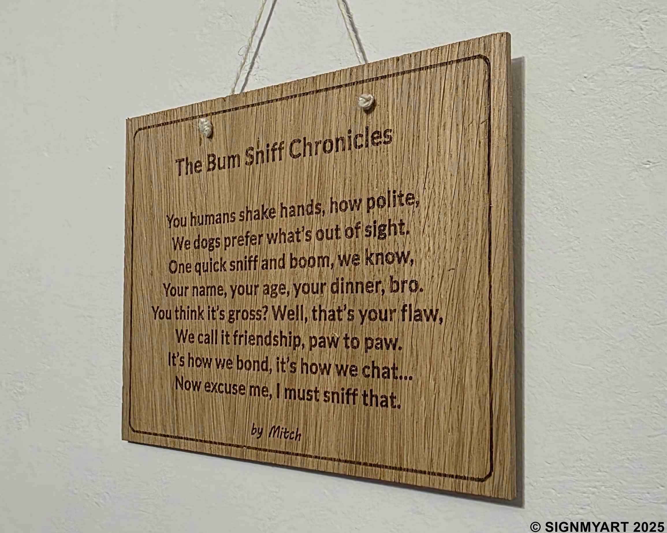 The Bum Sniff Chronicles